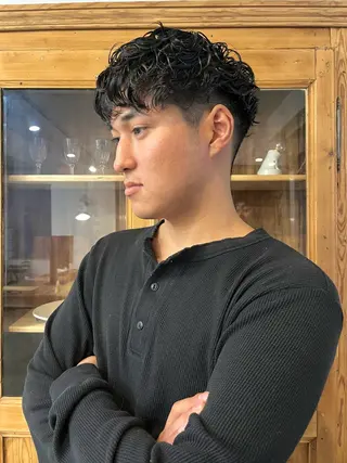 パーマ メンズ parc所属・ユエ/parc /モデル募集中🍀のヘアスタイル