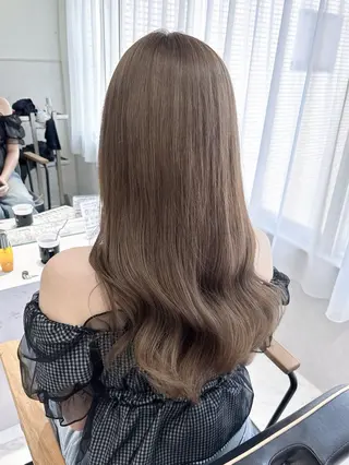 ロング sweep˖ ࣪⊹ ルカ┊ケアブリーチのヘアスタイル