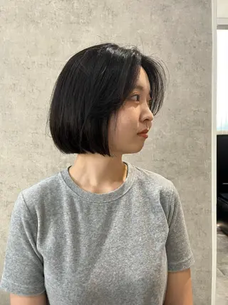 ショート ボブ×縮毛矯正 ryotaのヘアスタイル