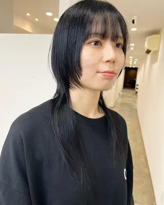ロング ショート&ボブ井上 菜樹のヘアスタイル