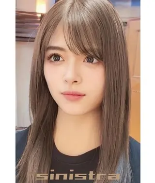 ミディアム 足利市・原宿・表参道 シニストラのヘアスタイル