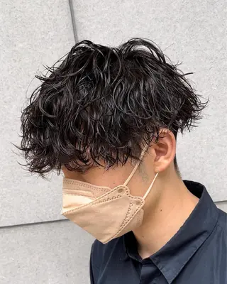 ショート パーマ メンズ 瀧野 翔吾【メンズ特化】のヘアスタイル