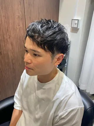 ショート 小野 大輔のヘアスタイル