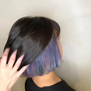 ショート カラー 吉村 絢乃のヘアスタイル