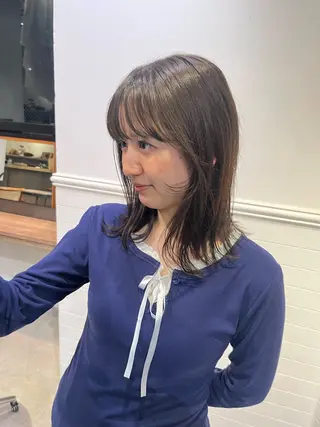 ミディアム 無料カットモデル募集 ／ueno aiのヘアスタイル