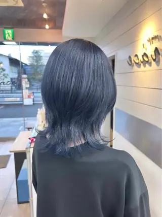 ミディアム 🫧艶髪カラー🫧 森本くるみのヘアスタイル
