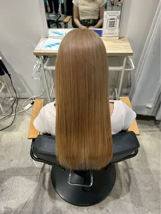 ロング カラー himari💜 暖色/レイヤーカットのヘアスタイル