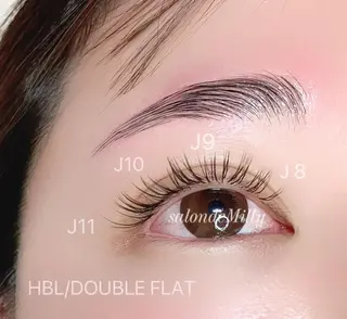 マツエク・マツパ Salon de milly 本町のマツエク・マツパデザイン