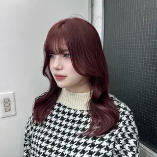 ロング 🤍韓国風hair Marina🤍のヘアスタイル