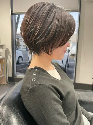 ショート 町田 光瑠のヘアスタイル
