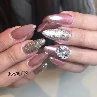 ネイル mks＊nail //  枚方長尾のネイルデザイン