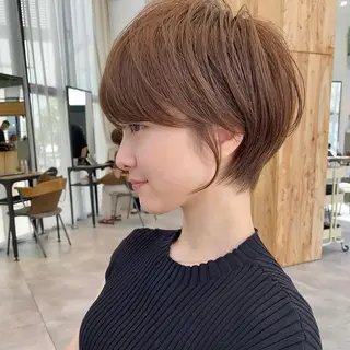 ショート カラー 似合わせショートカ ット/福岡/えりのヘアスタイル