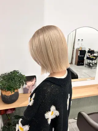 ショート カラー ヘアアレンジ 【代表】 たき〜のヘアスタイル