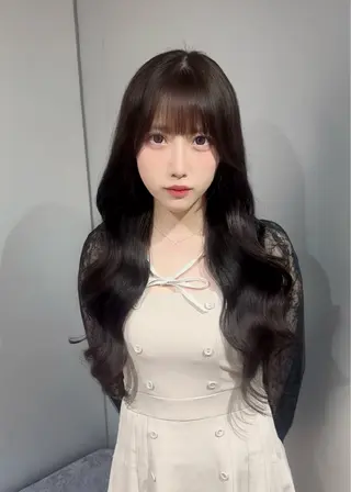 ロング 💎韓国レイヤー ×エクステゆうま💎のヘアスタイル