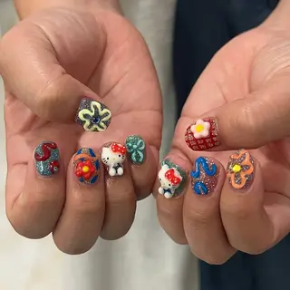 ネイル MODA MANAMIᵕ̈のネイルデザイン