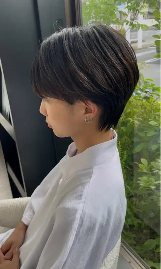 パーマ メンズ 寺島 理菜のヘアスタイル