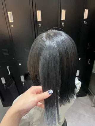 カラー ロングカット/ うる艶カラー/ユイのヘアスタイル