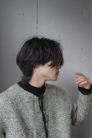 パーマ メンズ 高島 悠吾のヘアスタイル