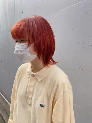 ショート カラー Flamme Annaのヘアスタイル