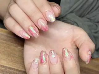 ネイル lucky nail 歌舞伎町のネイルデザイン