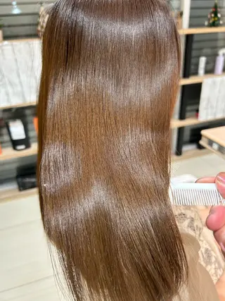 ロング 銀座シロー 村山 レツのヘアスタイル