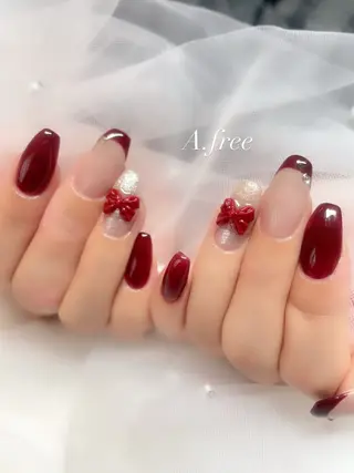 ネイル A.free✧*｡ アレルギー対応✧*｡のネイルデザイン