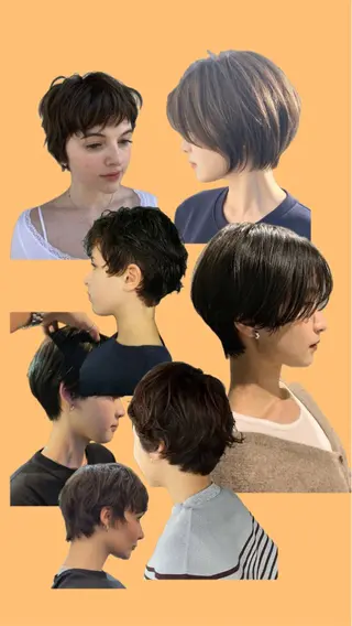 ショート RINKA 岡崎美容室のヘアスタイル