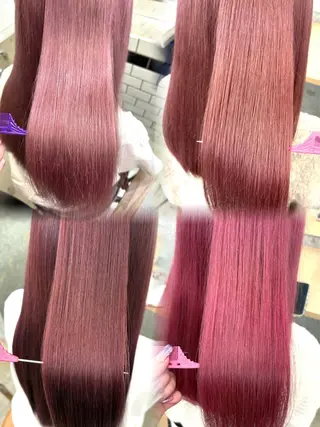 ロング カラー 🎀暖色カラー🎀 ♡yurika♡のヘアスタイル
