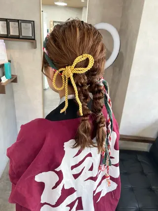 ヘアアレンジ RIENS aura / ayu ♡のヘアスタイル