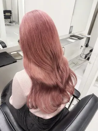 ロング カラー カラーモデル募集中 /新潟万代/かこ🩵のヘアスタイル