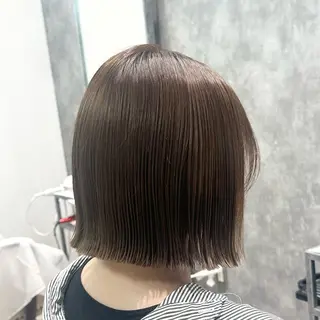 ミディアム カラー 似合わせボブ 🌻 北澤七海のヘアスタイル