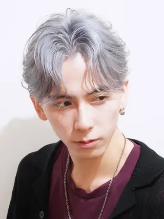 ショート カラー メンズ 【メンズ特化美容師】 大河内 名駅のヘアスタイル