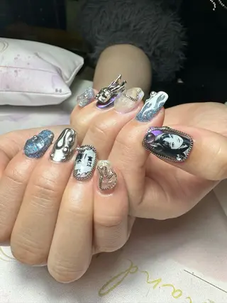 ネイル Eveネイル チップスカルプ専門店のネイルデザイン