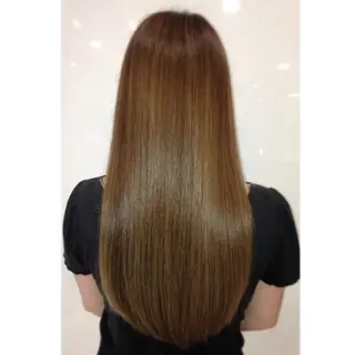 ミディアム セミロング ロング カラー NORME経堂 nonのヘアスタイル