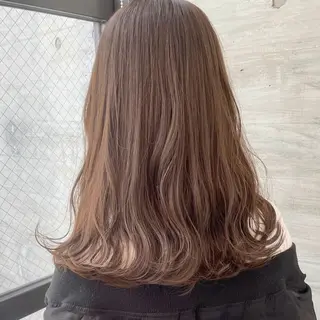 ミディアム カラー ParveMix￤ 大賀さつき🍨🤍のヘアスタイル