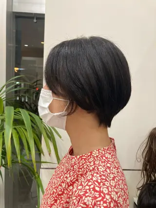 ショート ショート・透明感 カラーconomiのヘアスタイル