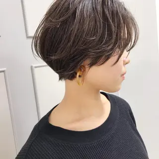ショート カラー HARUNA/ミセス 大人ショートヘアのヘアスタイル