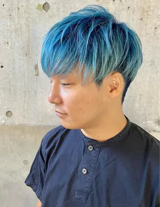 ショート カラー 派手髪デザインカラー ヒロカのヘアスタイル