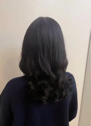 ミディアム 艶髪／暖色カラー🌹 ⭐︎KOHEYのヘアスタイル
