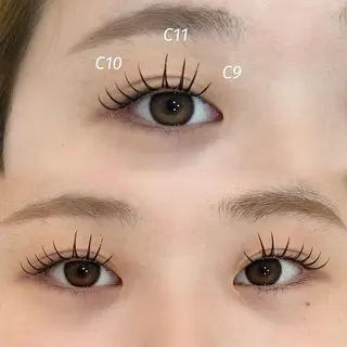 マツエク・マツパ WHITE LASH 西宮【REIKA】のマツエク・マツパデザイン