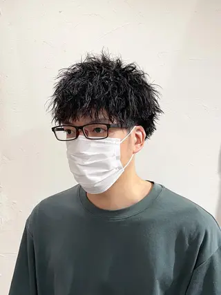 ショート メンズ かんばら りょーいのヘアスタイル