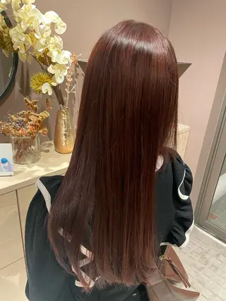 カラー 戸上 メグのヘアスタイル