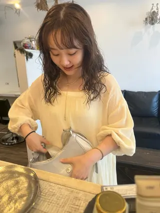 ロング カラー パーマ m ā l o.🌷 サカモトマイコのヘアスタイル
