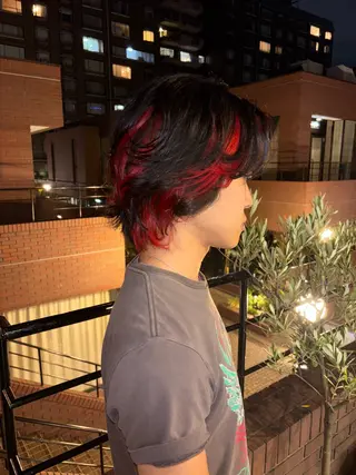 メンズ ハイトーン/ ハイライト真柚🍨のヘアスタイル