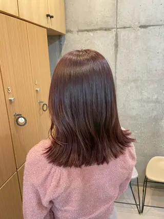 ミディアム ami🍊hair salon soilのヘアスタイル