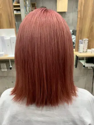 ミディアム カラー hair salon mementoのヘアスタイル