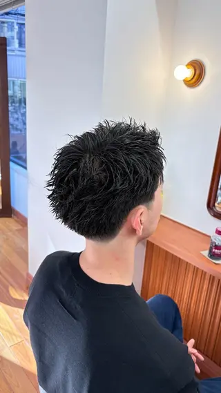 ショート メンズ メンズカット 髙橋創のヘアスタイル