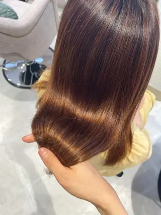 セミロング 髪質改善お任せ ください♪ひとみのヘアスタイル