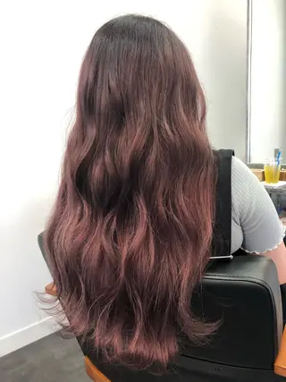 ミディアム カラー ヘアアレンジ 大塚 貴之のヘアスタイル