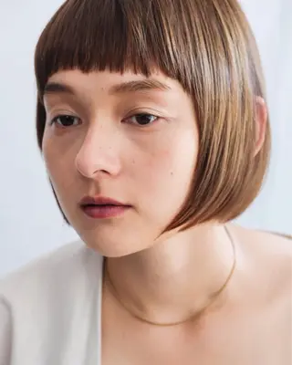 ショート カラー シロ ⭐︎のヘアスタイル